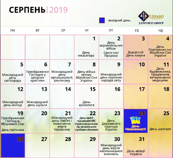 Зміни, які приготував нам серпень 2019 року.